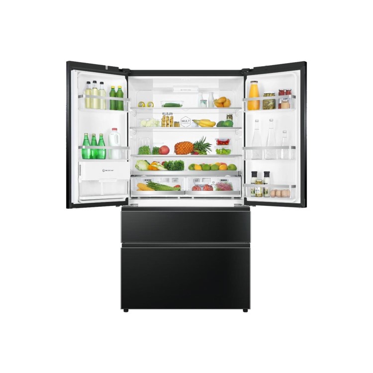 Refurbished Haier HB25FSNAAA Freestanding 635 Litre 60/40 American Fridge Freezer