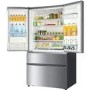 Refurbished Haier HB26FSSAAA Freestanding 685 Litre 70/30 Frost Free American Fridge Freezer