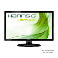 Refurbished HANNspree HE247DPB 24" Full HD Monitor - No Stand