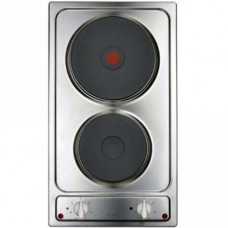 Refurbished CDA HE3141SS 2 Solid Plate Domino Hob