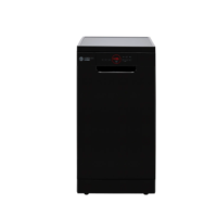 Refurbished Hoover HDPH 2D1049B-80 10 Place Freestanding Dishwasher Black