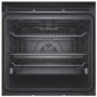 Refurbished Hotpoint Class 6 ActiveMultiflow HOI68PT1SBUK Electric Single Fan Oven with Air Fry and DualClean- Black