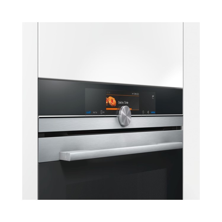 Refurbished Siemens HR678GES6B 60cm Single Built In Electric Oven Stainless Steel