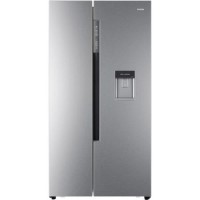Refurbished Haier HRF-522WS6 Freestanding 501 Litre 50/50 Frost Free Fridge Freezer with Water Dispenser Silver
