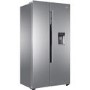 Refurbished Haier HRF-522WS6 Freestanding 501 Litre 50/50 Frost Free Fridge Freezer with Water Dispenser Silver