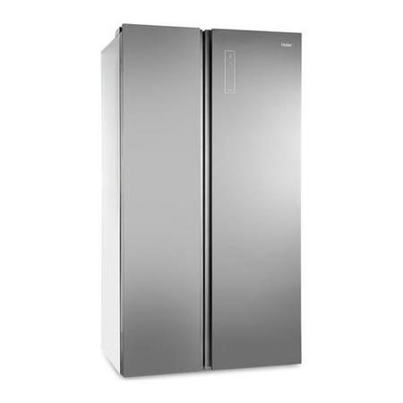 Refurbished Haier HRF-800DGS7 Freestanding 776 Litre 60/40 Frost Free American Fridge Freezer Silver