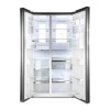 Refurbished Haier HRF-800DGS7 Freestanding 776 Litre 60/40 Frost Free American Fridge Freezer Silver