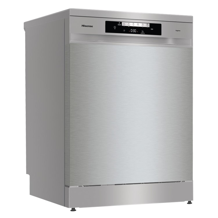Hisense Hygiene Freestanding Dishwasher - D-Rated, Stainless Steel