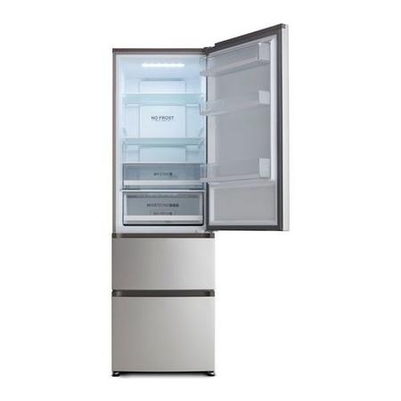 Refurbished Haier HTR5619FNMI Freestanding 348 Litre 70/30 Frost Free Fridge Freezer