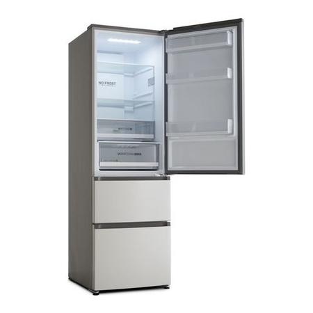 Refurbished Haier HTR5619FNMI Freestanding 348 Litre 70/30 Frost Free Fridge Freezer