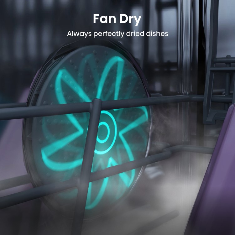 Hisense Hi6 Integrated Dishwasher - Smart Wi-Fi C-Rated Silver control panel