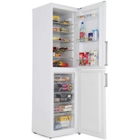 Refurbished Hoover HVBF5192WHK Freestanding 281 Litre 50/50 Split Frost Free Fridge Freezer White