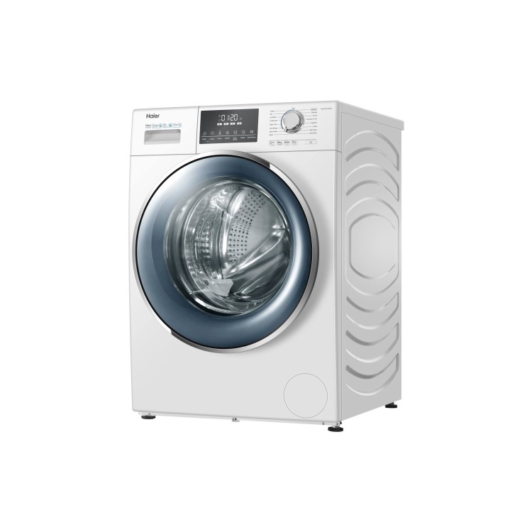 Refurbished Haier HW100-B14876 Freestanding 10KG 1400 Spin Washing Machine