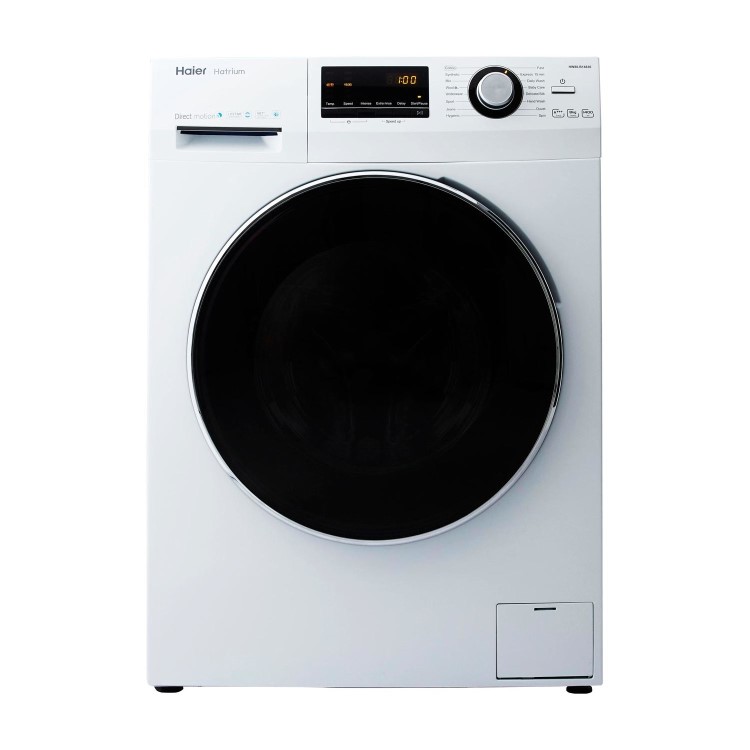 Refurbished Haier Hatrium HW80-B14636 Freestanding 8KG 1400 Spin Washing Machine