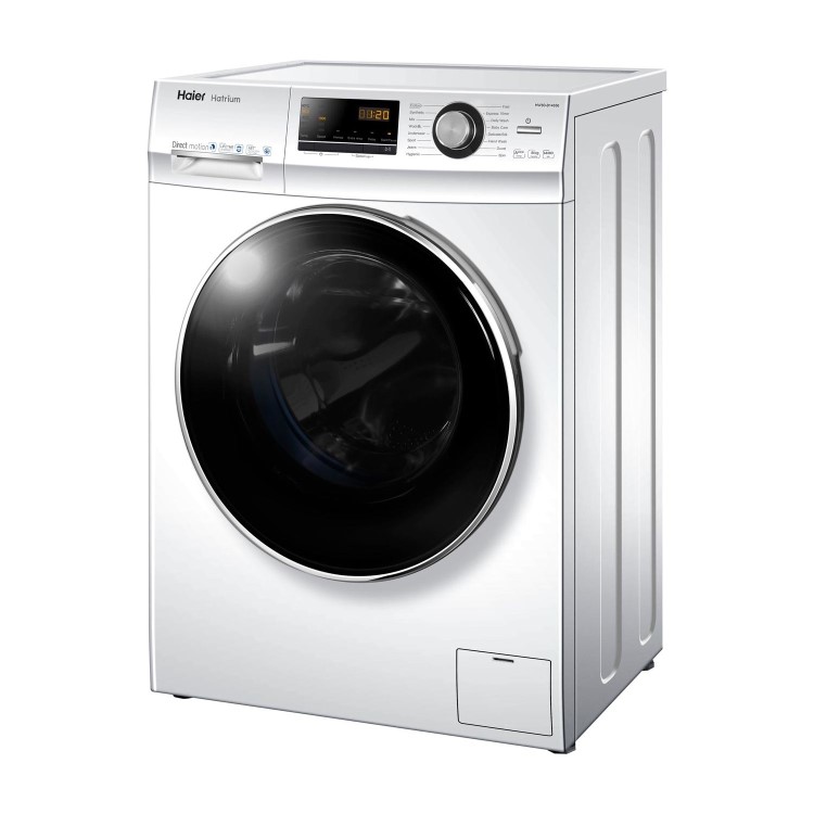 Refurbished Haier Hatrium HW80-B14636 Freestanding 8KG 1400 Spin Washing Machine