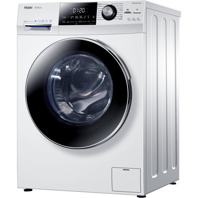 Refurbished Haier Haltys HW80-BD14756 Freestanding 8KG 1400 Spin Washing Machine White