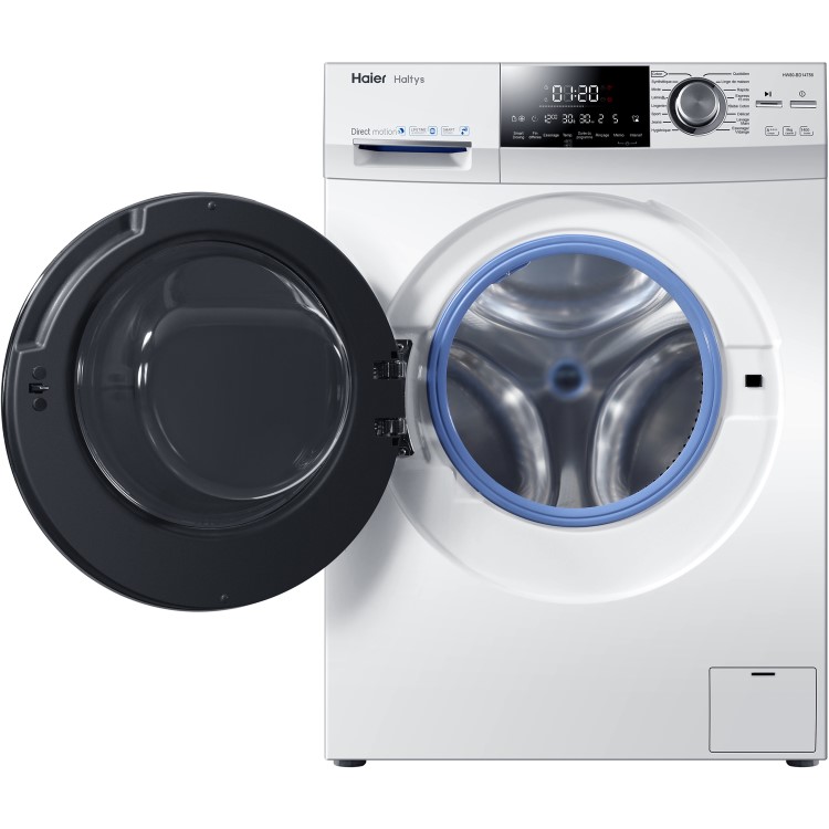 Refurbished Haier Haltys HW80-BD14756 Freestanding 8KG 1400 Spin Washing Machine White