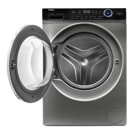 Refurbished Haier i-Pro Series 7 HWD100-B14979S Freestanding 10/6KG 1400 Spin Washer Dryer Graphite