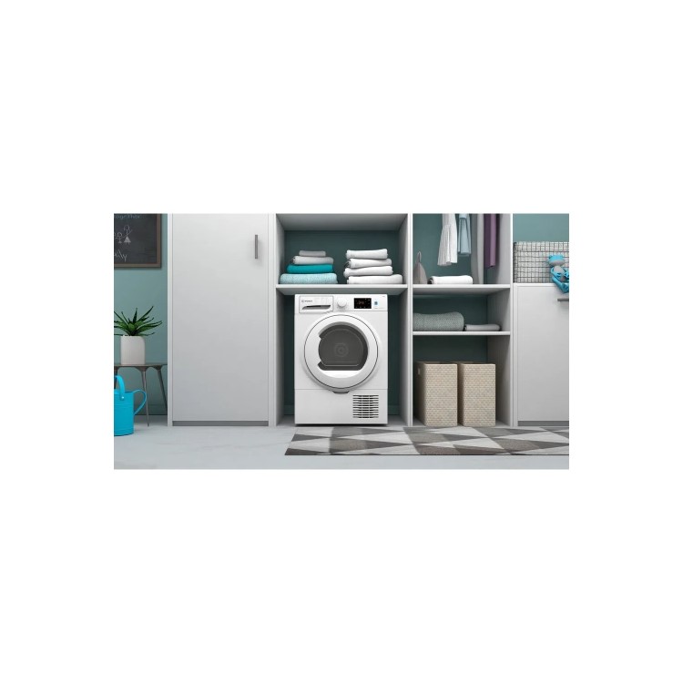 Indesit 8kg Condenser Tumble Dryer - White