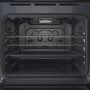 Refurbished Indesit Click&Clean Electric Single Oven - Black