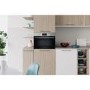 Refurbished Indesit Built-In Microwave & Grill - Stainless Steel