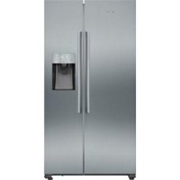 Refurbished Siemens iQ500 KA93IVIFPG 533 Litre American Fridge Freezer With Non-plumb Ice & Water Dispenser Easyclean Stainless Steel