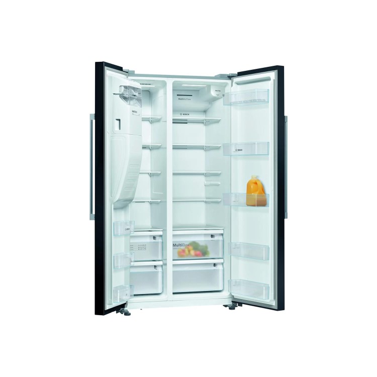 Refurbished Bosch KAD93VBFPG Freestanding 533 Litre 70/30 Frost Free American Fridge Freezer