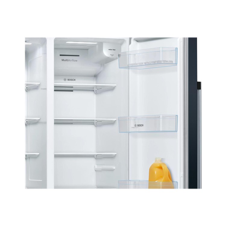 Refurbished Bosch KAD93VBFPG Freestanding 533 Litre 70/30 Frost Free American Fridge Freezer