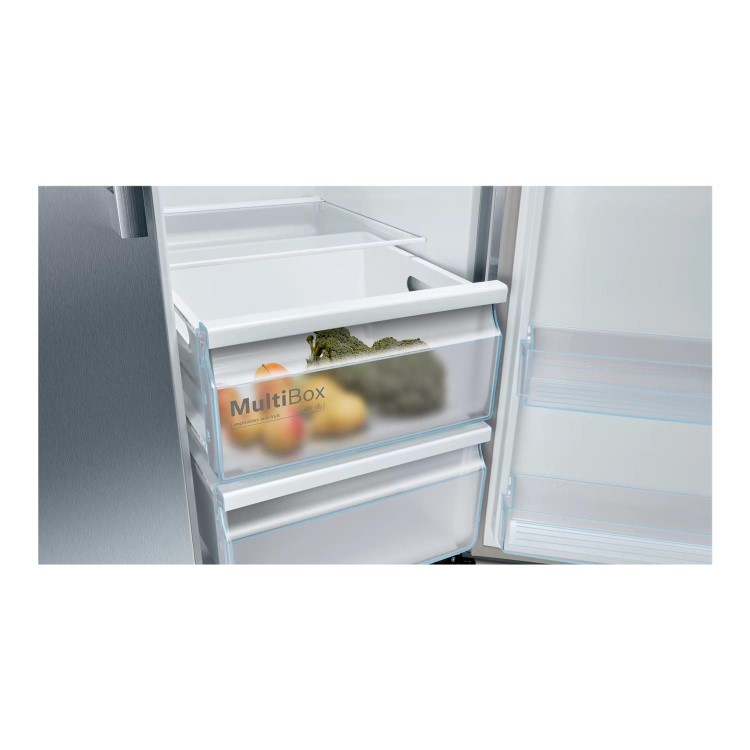 Refurbished Bosch KAD93VIFPG Freestanding 533 Liters 70/30 Frost Free Fridge Freezer Stainless Steel