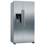 Refurbished Bosch KAI93VIFPG Freestanding 533 Litre 70/30 Frost Free American Fridge Freezer Stainless Steel
