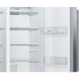 Refurbished Bosch KAI93VIFPG Freestanding 533 Litre 70/30 Frost Free American Fridge Freezer Stainless Steel