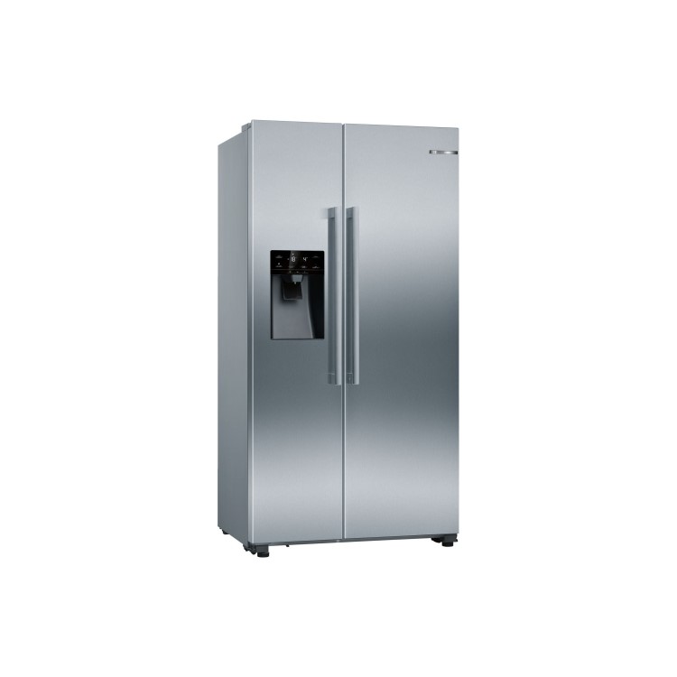Refurbished Bosch Serie 6 KAI93VIFPG Freestanding 533 Litre 70/30 Frost Free Fridge Freezer Stainless Steel