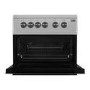 Refurbished Beko KDC5422AS 50cm 4 Zone Electric Cooker