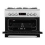 Refurbished Beko KDG653S 60cm Double Oven Gas Cooker