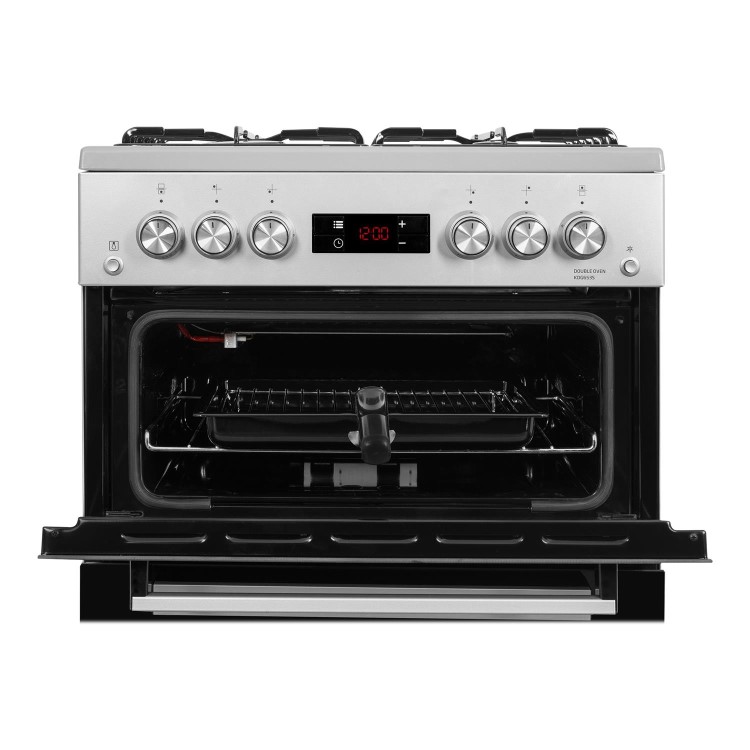 Refurbished Beko KDG653S 60cm Double Oven Gas Cooker