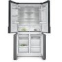 Refurbished Siemens iQ500 - 605 Litre Four Door Freestanding Fridge Freezer - Anti-Fingerprint Black Steel