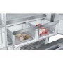 Refurbished Bosch Series 8 KFF96PIEP Freestanding 573 Litre American Frost Free Fridge Freezer Stainless Steel