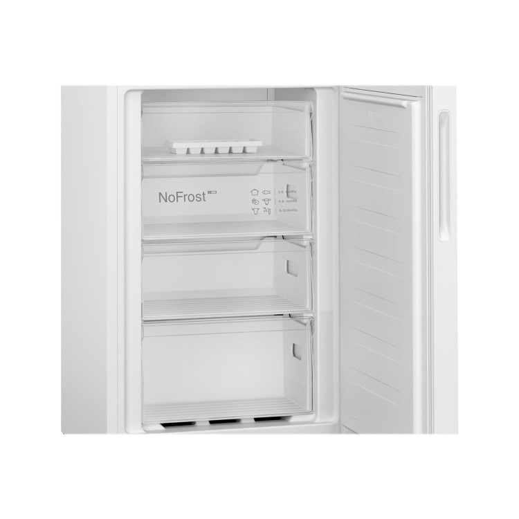 Refurbished Bosch KGN27NWFAG Serie 2 Freestanding 250 Litre 50/50 Fridge Freezer