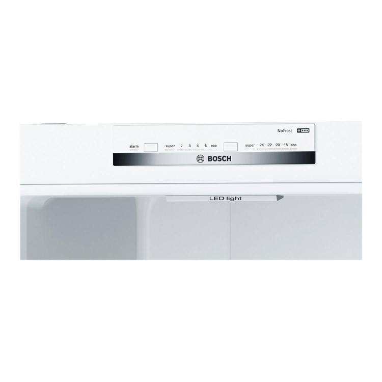 Bosch KGN39VL35G Serie 4 Frost Free Freestanding Fridge Freezer With VitaFresh Drawers - Stainless Steel Look