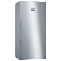 Refurbished Bosch KGN86AIDP Freestanding 631 Litre 70/30 Frost Free Fridge Freezer Stainless Steel