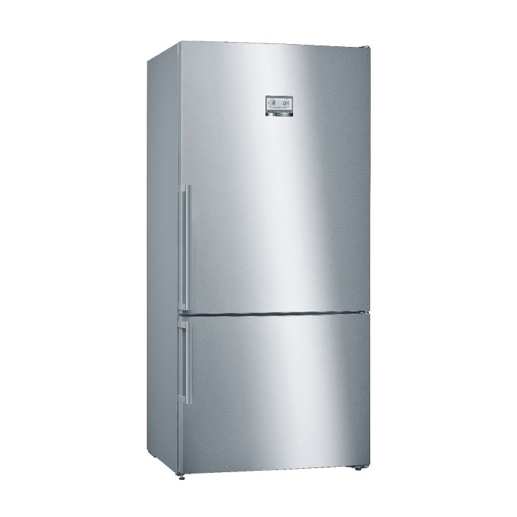 Refurbished Bosch KGN86AIDP Freestanding 631 Litre 70/30 Frost Free Fridge Freezer Stainless Steel