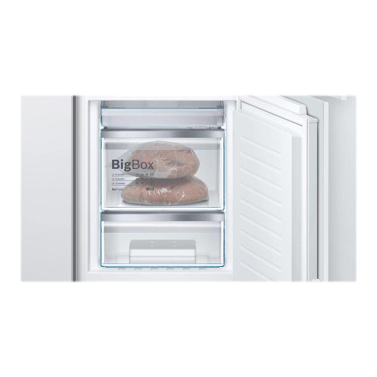 Refurbished Bosch KIN86AFF0G Integrated 255 Litre 60/40 Frost Free Fridge Freezer 