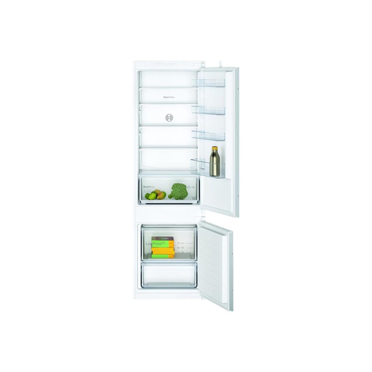 Refurbished Bosch Serie 2 KIV87NSF0G Integrated 268 Litre 70/30 Low Frost Fridge Freezer