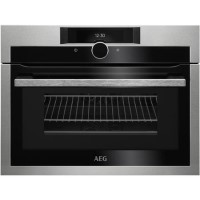 Refurbished AEG KME861000M Combi Quick Built-in 43L 1000W Microwave Oven Stainless Steel