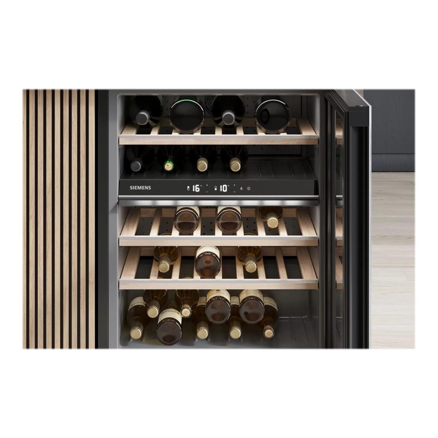 Refurbished Siemens iQ500 KU21WAHG0G Integrated 44 Bottle Wine Cooler BuyItDirect.ie