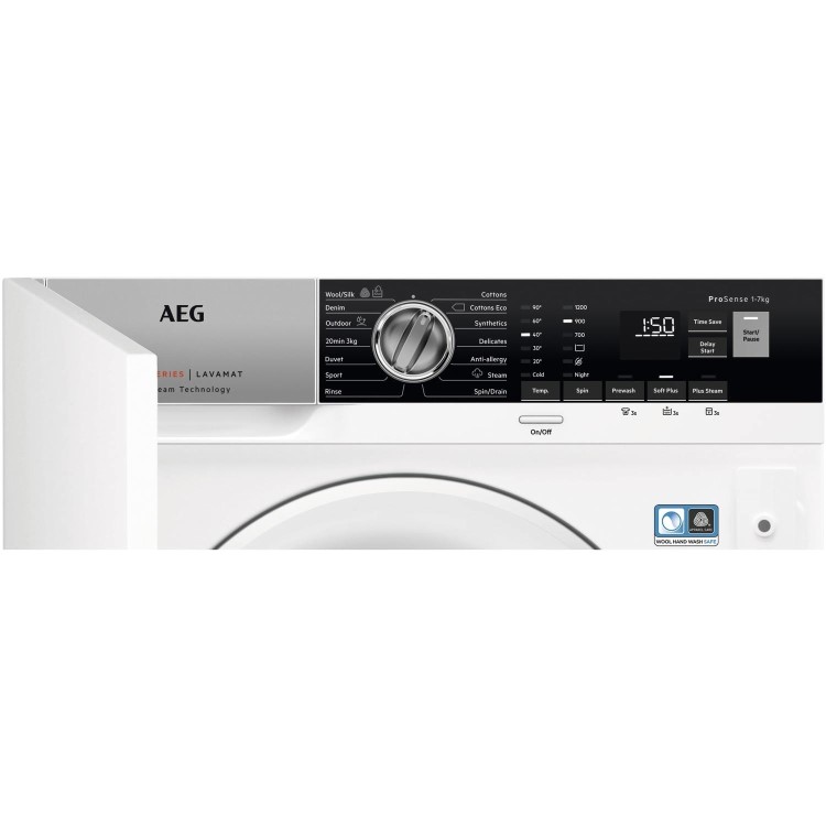 AEG 7000 Series 7kg 1200rpm Integrated Washing Machine - White