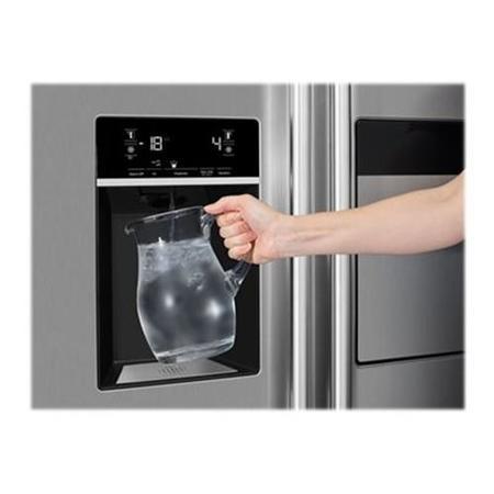 Refurbished Leisure LASP41MPX Freestanding 523 Litre 50/50 Frost Free American Fridge Freezer Stainless Steel
