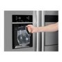 Refurbished Leisure LASP41MPX Freestanding 523 Litre 50/50 Frost Free American Fridge Freezer Stainless Steel