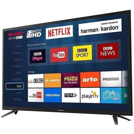 Refurbished Sharp Aquos G8050 Series 49" 4K Ultra HD LED Smart TV without Stand