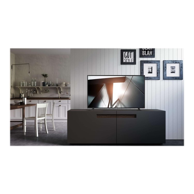 Refurbished Sharp 55" 4K Ultra HD with HDR LED Freeview HD Smart TV without Stand